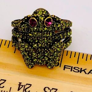 Heidi Daus Swarovski Crystal Ring